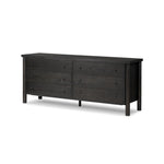 Roark Ebony Oak Veneer 6 Drawer Dresser | ready to ship!