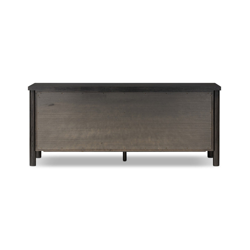 Roark Ebony Oak Veneer 6 Drawer Dresser | ready to ship!