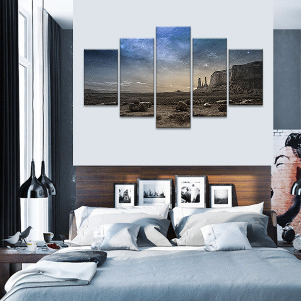 Simple Night Sky Wall Art