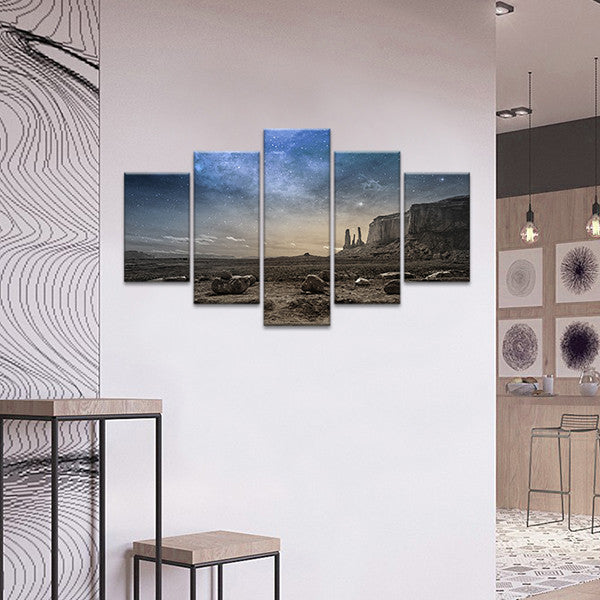 Simple Night Sky Wall Art