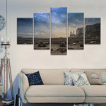 Simple Night Sky Wall Art