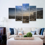 Simple Night Sky Wall Art
