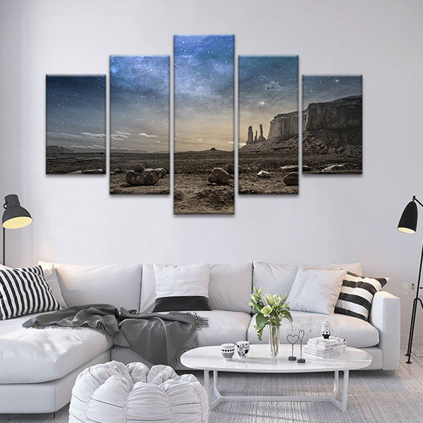 Simple Night Sky Wall Art