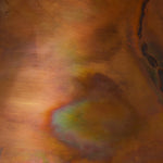 Romani Iridescent Acid Wash Floor Lamp | ready to ship!