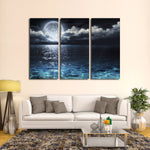 Romantic Full Moon Wall Art