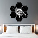 Rose Splash Wall Art