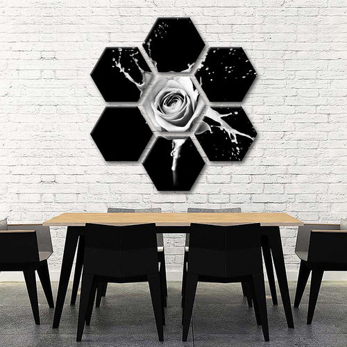 Rose Splash Wall Art