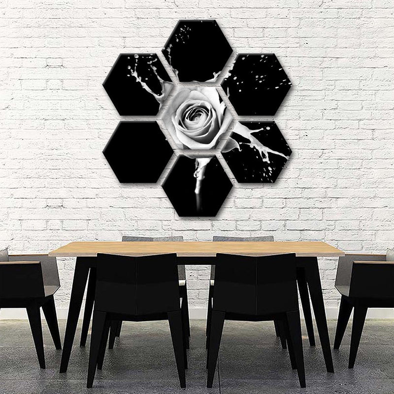 Rose Splash Wall Art