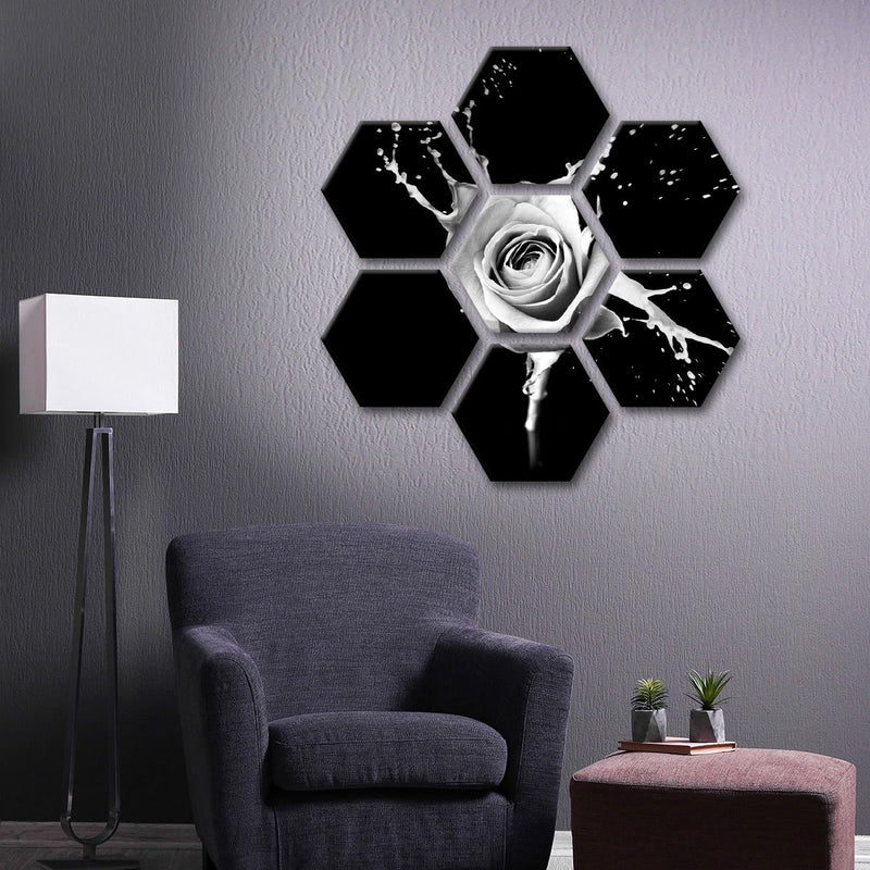 Rose Splash Wall Art