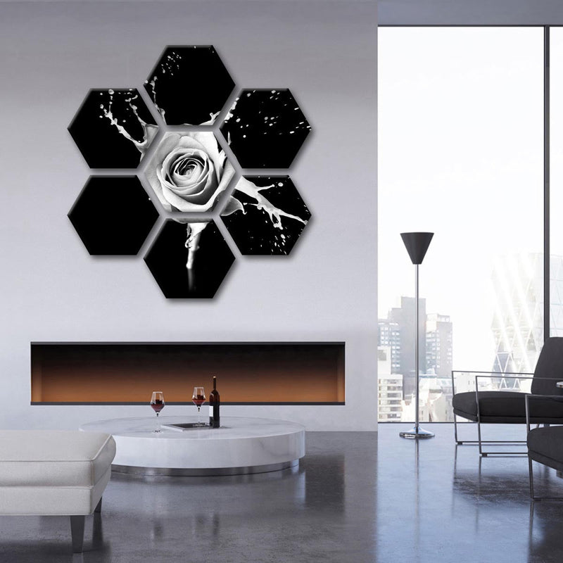 Rose Splash Wall Art