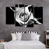 Rose Splash Wall Art