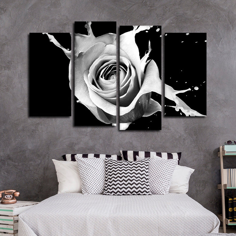 Rose Splash Wall Art