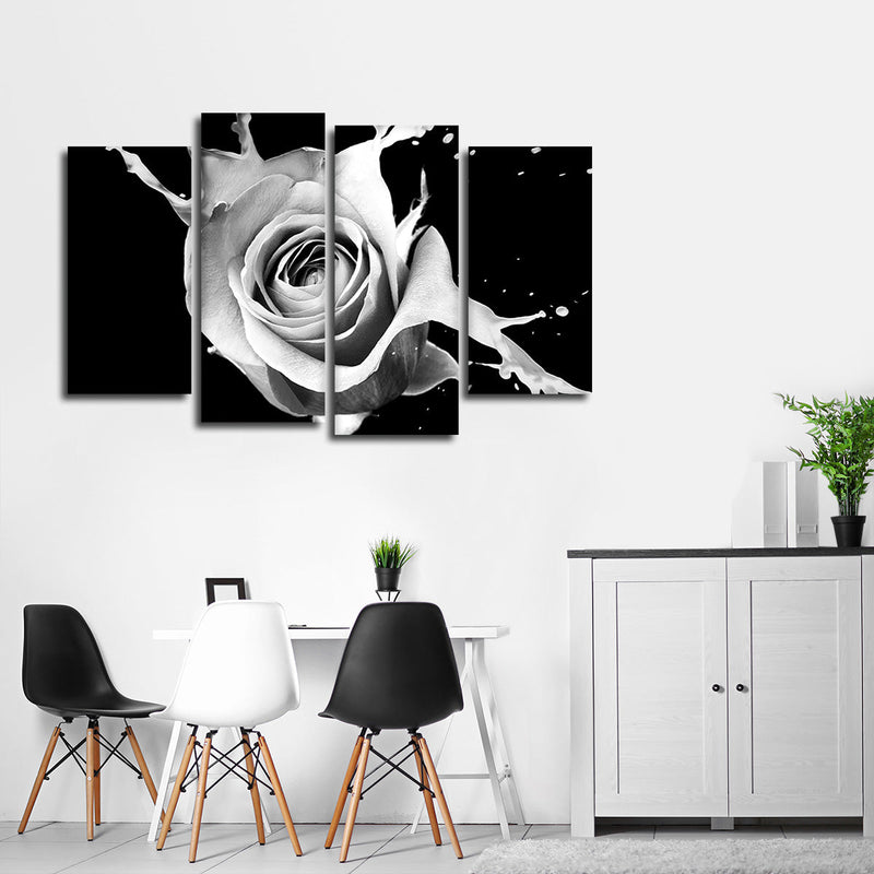 Rose Splash Wall Art