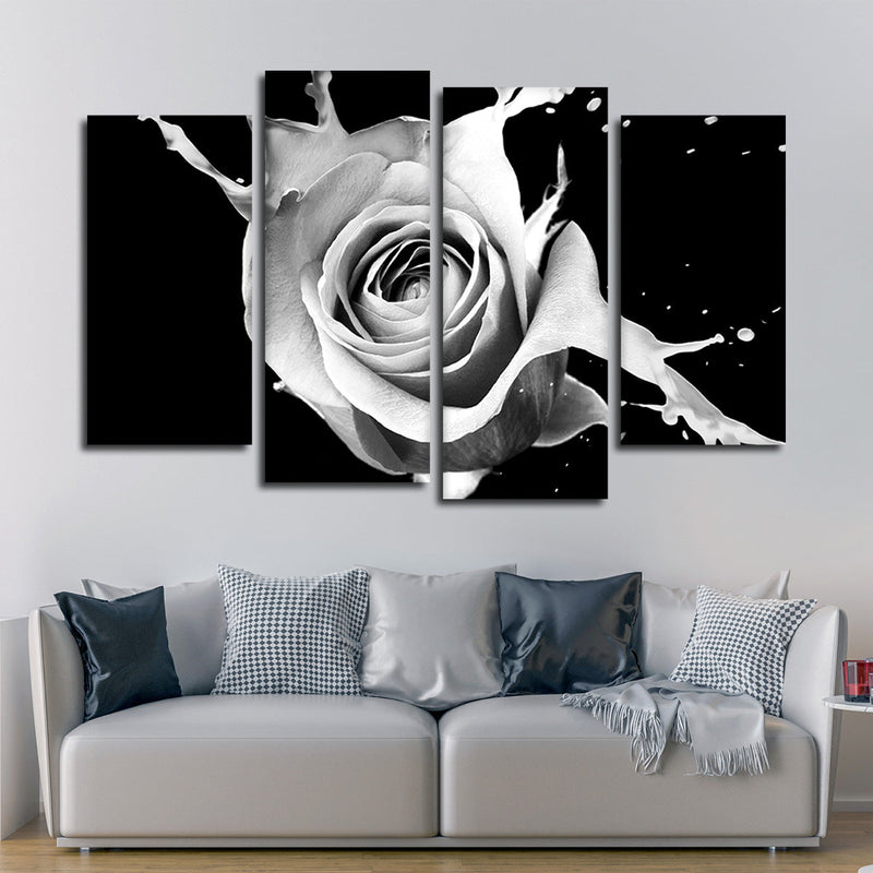 Rose Splash Wall Art