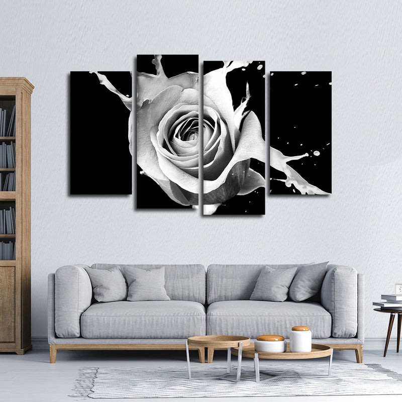 Rose Splash Wall Art