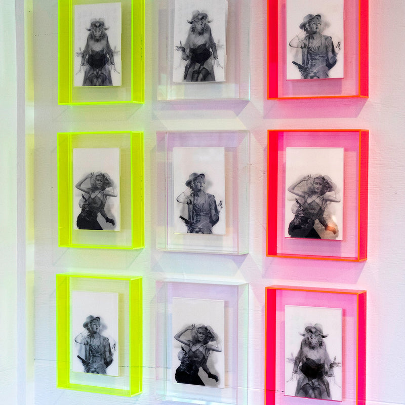 Steady Hands by B. Shawn Cox 4x6 Framed In Your Choice of Float Frame with Magnetic Photo Holder