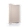 Modern Acrylic Shadowbox with Linen Canvas 3" Depth - UV Grade