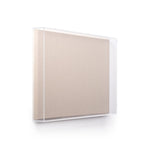 Modern Acrylic Shadowbox with Linen Canvas 3" Depth - UV Grade