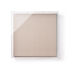Modern Acrylic Shadowbox with Linen Canvas 3" Depth - UV Grade