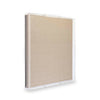 Modern Acrylic Shadowbox with Linen Canvas 2" Depth | UV Grade
