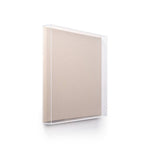 Modern Acrylic Shadowbox with Linen Canvas 3" Depth - UV Grade