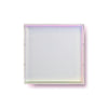 Rainbow Acrylic Shadowbox with White Canvas