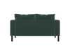 The Essential Loveseat Sectional in Recycled Velvet