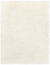 Siari Solid Cream Plush Rug