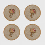 Flamingo coasters