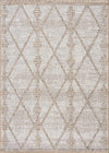 Nyla Bone & Tan Area Rug