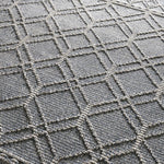 Diah Gray Blue & Bone Area Rug