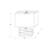 Pui Modern Table Lamp