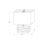 Pui Modern Table Lamp