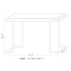 Frohnleiten Gold Console Table