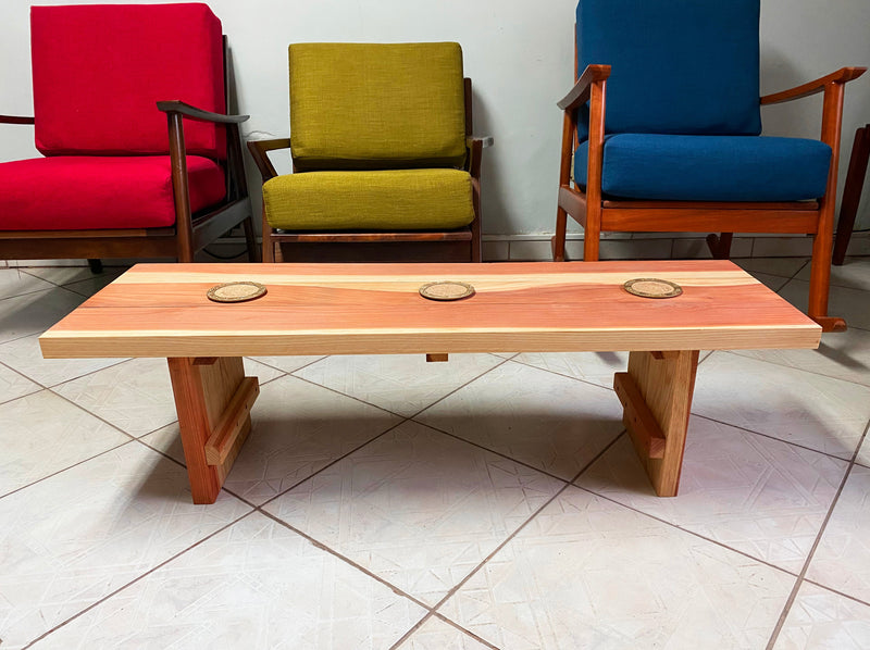 San Obispo Redwood Coffee Table