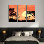 Sunrise In Africa Wall Art