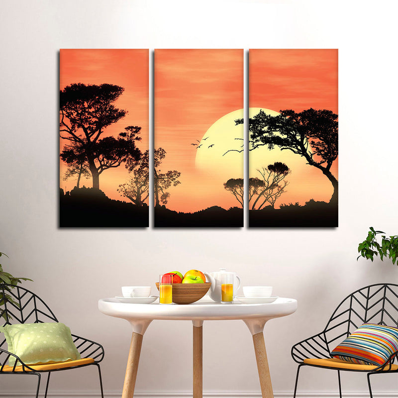 Sunrise In Africa Wall Art
