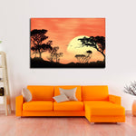 Sunrise In Africa Wall Art