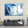 School Of Sharks Wall Art