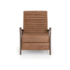 Chance Warm Taupe Dakota Leather Recliner | shipping 11/20/2025