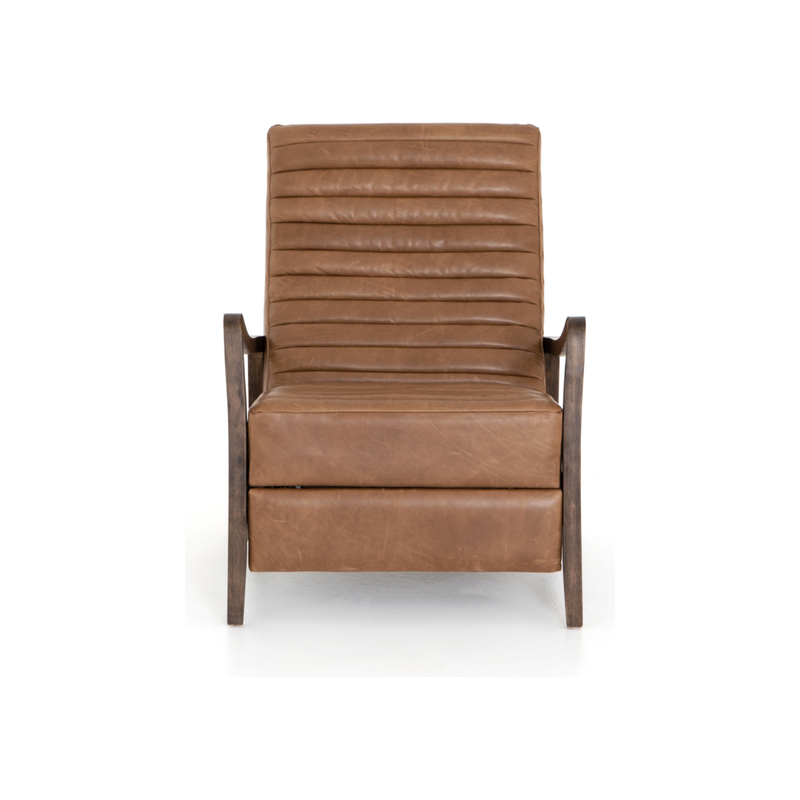 Chance Warm Taupe Dakota Leather Recliner | shipping 11/20/2025