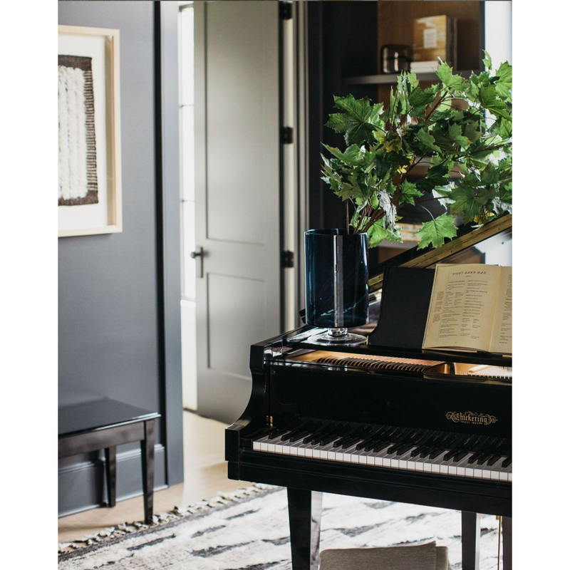Khalid Natural/Black Hand-Knotted Rug