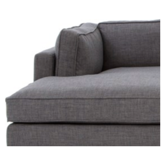 Grammercy 2-Piece Chaise Sectional - Bennett Charcoal