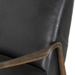 Braden Dakota Black Recliner | shipping 6/3/2025