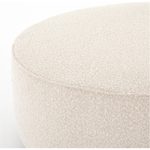 Sinclair Large Round Ottoman - Knoll Natural | ready to ship!