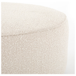 Sinclair Large Round Ottoman - Knoll Natural | ready to ship!