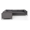 Grammercy 3-Piece Sectional - Bennett Charcoal | shipping 6/4/2025