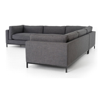Grammercy 3-Piece Sectional - Bennett Charcoal | shipping 6/4/2025