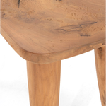 Zuri Outdoor Stool - Aged Natural Teak | ready to ship!