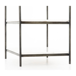 Tatum Nightstand - Hammered Gray | ready to ship!